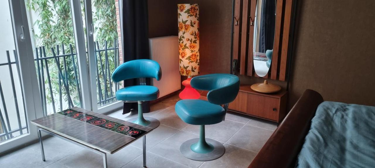 Logies La Chevre Folle - Lodging & Cooking In Style With Shared Kitchen 奥斯滕德 外观 照片