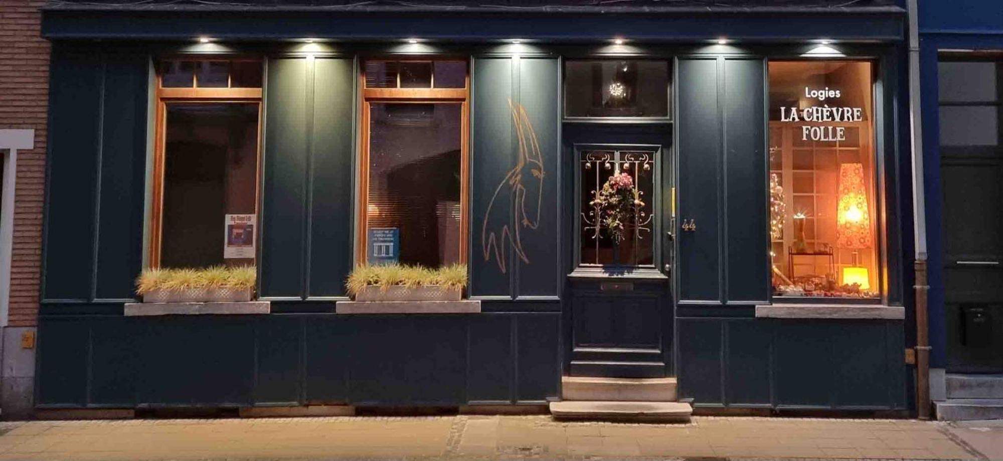 Logies La Chevre Folle - Lodging & Cooking In Style With Shared Kitchen 奥斯滕德 外观 照片